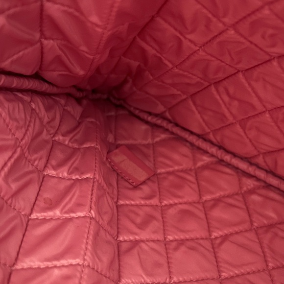 Auth Chanel Pink Classic Quilted Large Pouch -PreLoved - Picture 4 of 15